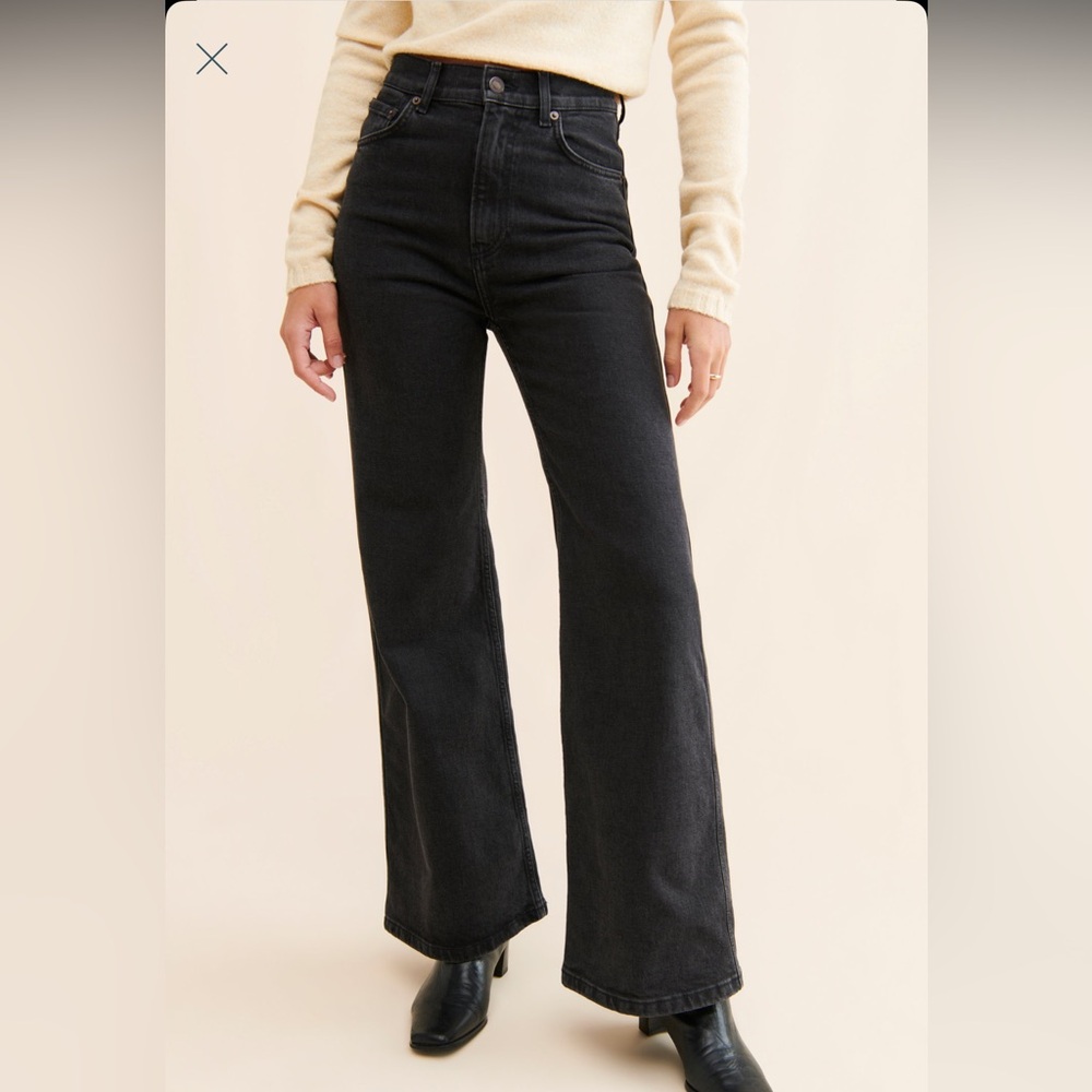 J. America Black Flare Women's Jeans